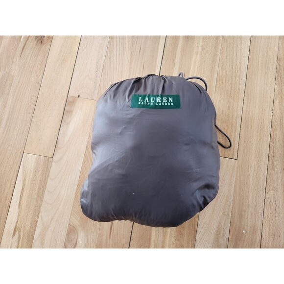 Ralph Lauren XS Brown Down Quilted Lightweight Packable Coat with Buckles - Picture 9 of 10